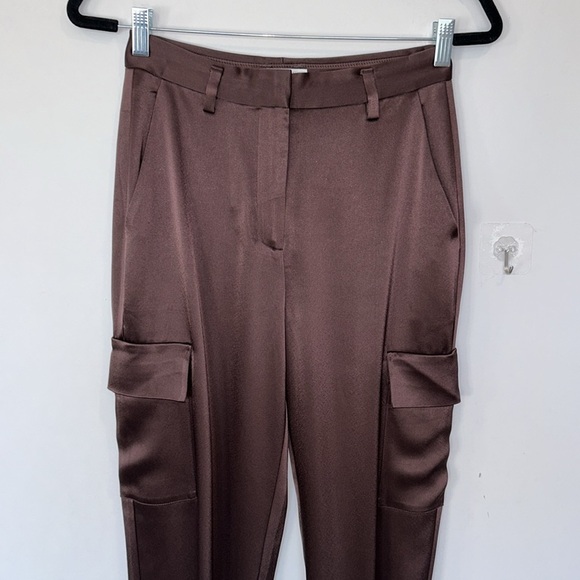 Babaton Refined Satin Cargo Pants - Picture 4 of 11